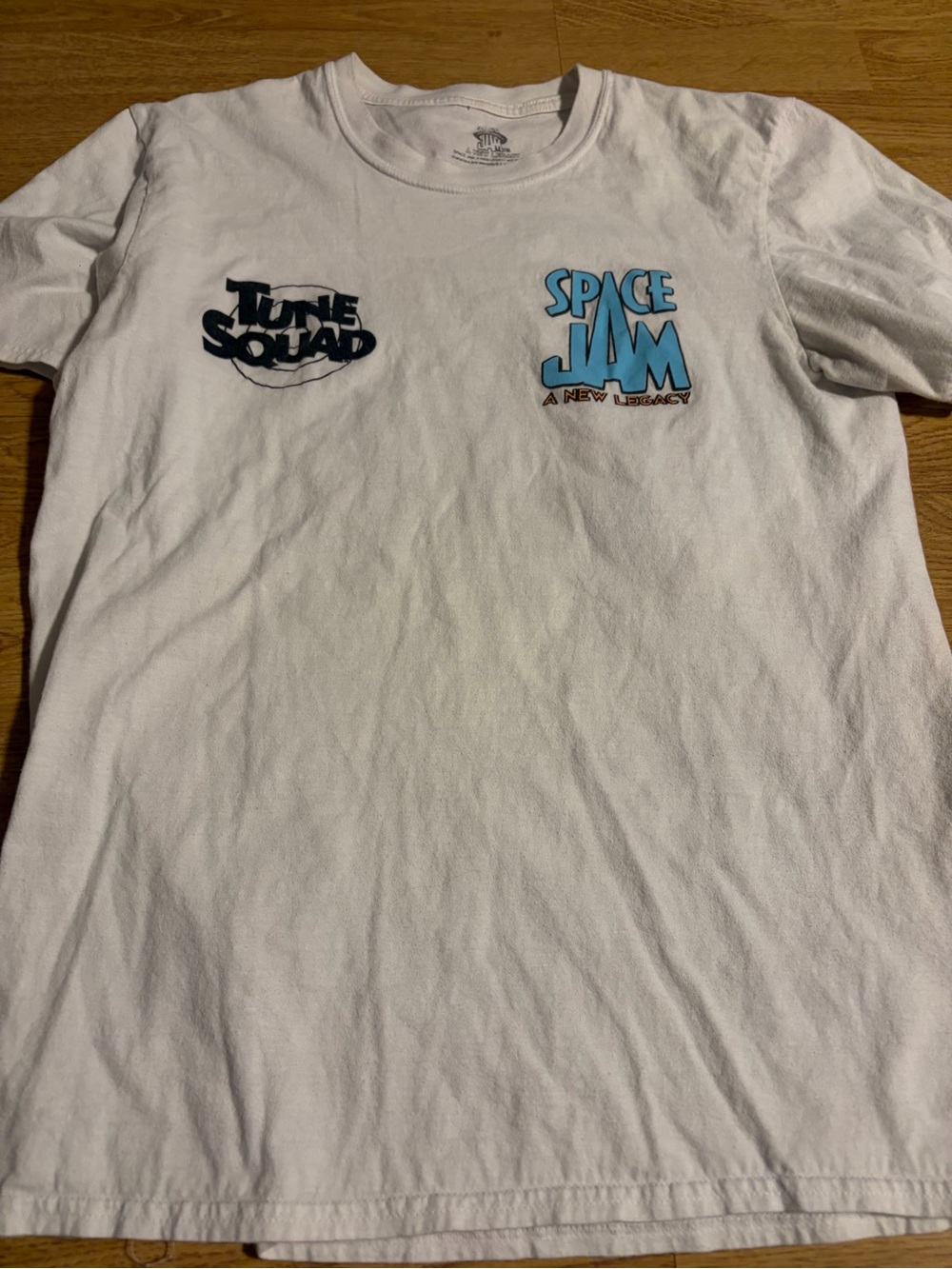 Warner Bros. White Space Jam Tune Squad Short Sleeve Tee